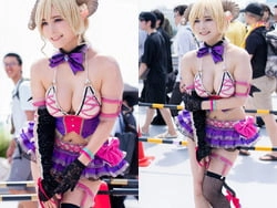 C104夏コミで人気の東雲うみがむちむちエロいサキュバスコスプレ