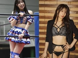 元SKE48のプロレスラー荒井優希が下着姿を解禁