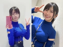 声優の小岩井ことりがエロすぎる着衣巨乳パイスラロケットおっぱい晒す