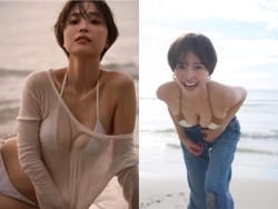 元局アナでPTSDの渡邉渚がおっぱい晒した水着写真を初解禁