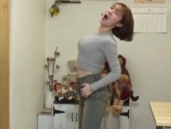 番組で激痩せ巨乳24歳女性がおっぱいゆさゆさダンス披露