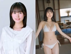 純朴そうな地味な声優顔のグラドル白濱美兎の身体がやたらエロい
