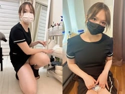 都内24歳のエステティシャンがえっちなパンチラを自撮りで披露