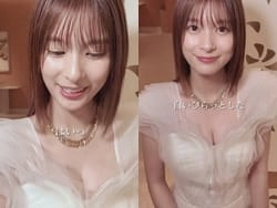 女優の芳根京子がカルティエイベントでおっぱいアピール巨乳な谷間解禁