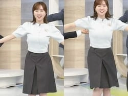 ZIP!で巨乳本田望結がぷるぷると乳揺れダンスを披露する放送事故