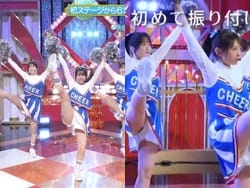 乃木坂SIXスター誕生で６期がチアガール脚上げでハミマンする放送事故