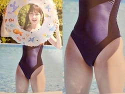 AKB48橋本陽菜が1st写真集でエロいハイレグスク水を解禁