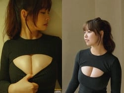 元NMB48本郷柚巴、巨乳パイズリ穴で誘ってしまう